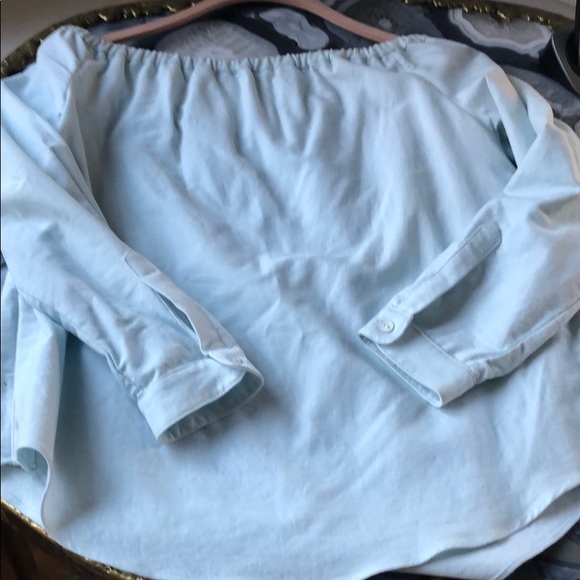 Rag and bone off shoulder top - Picture 2 of 4